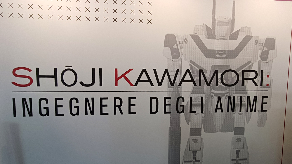 Alla mostra del maestro Shoji Kawamori